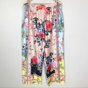 VICTORIA’S SECRET Silky Satin Colorful Bright Drawstring Sleep Pants Lounge